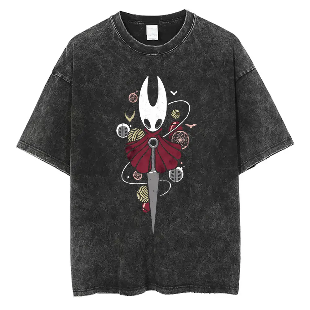 T-shirt Gamer Hollow Knight Silksong - Unisexe, Coupe Décontractée - Plusieurs Tailles Du XXS Au XXXXL - Idéal Cadeau Pour Fan De Jeux Indés - 9
