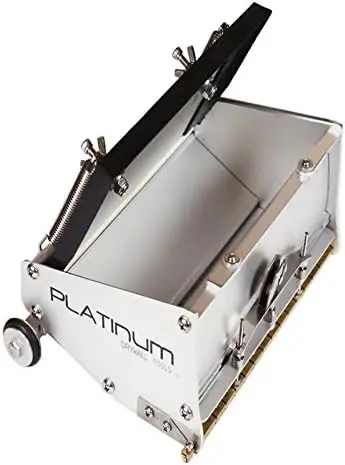 Platinum Drywall Tools 8""/10"" & 12"" Flat Box Finishing Combo W/Handle Compound Pump & Filler 3