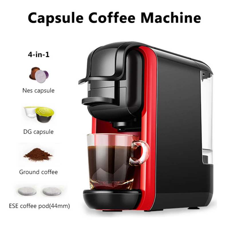 Todo en uno Barista Bundle Set, máquina de café expreso de 7 piezas,  cafetera de capuchino, máquina profesional de café y café con leche con  espumador