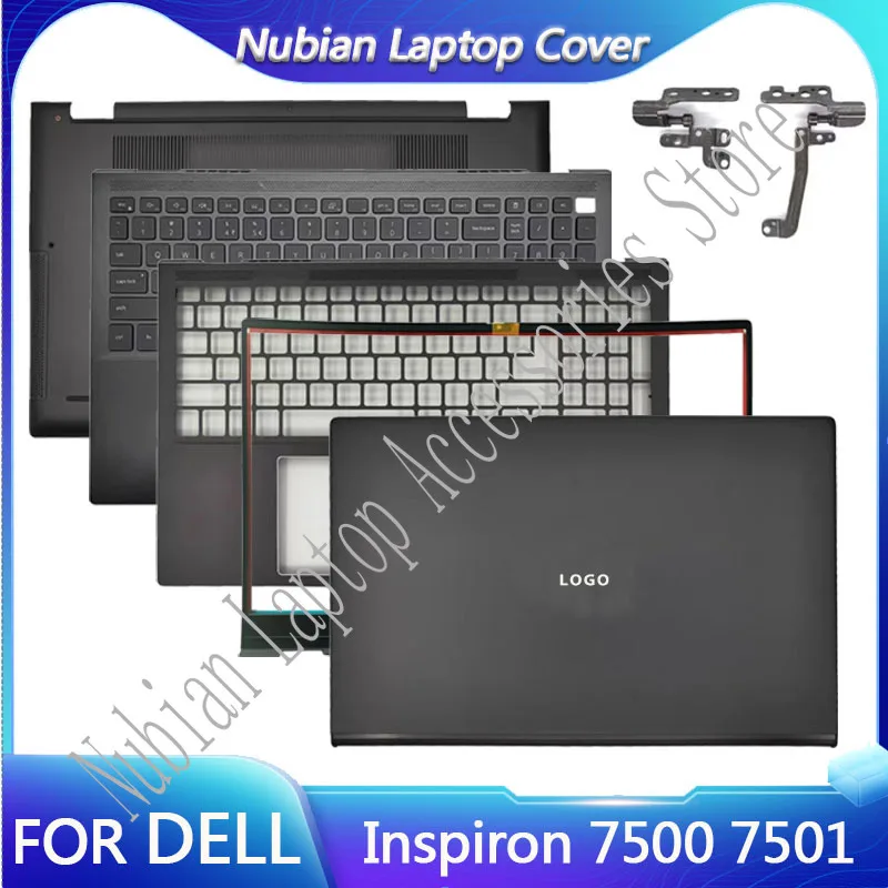 델 인스피론 7500 7501 노트북용 LCD 후면 커버, 전면 패널, 팜 레스트 키보드, 하단 커버, 힌지 상단 커버, 신제품