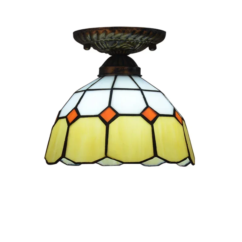 Astrid Retro Colorful Glass Ceiling Light
