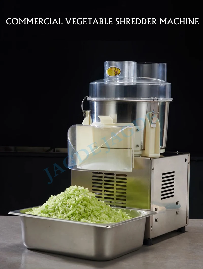 Description Picture 3 of itemDesktop Electric Vegetable Cutter Shredder Machine Vegetable Onion Cutter Cabbage Pepper Ginger Chopper Machine