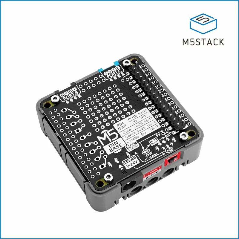 Base Oficial Din M5stack com Bateria 500mah