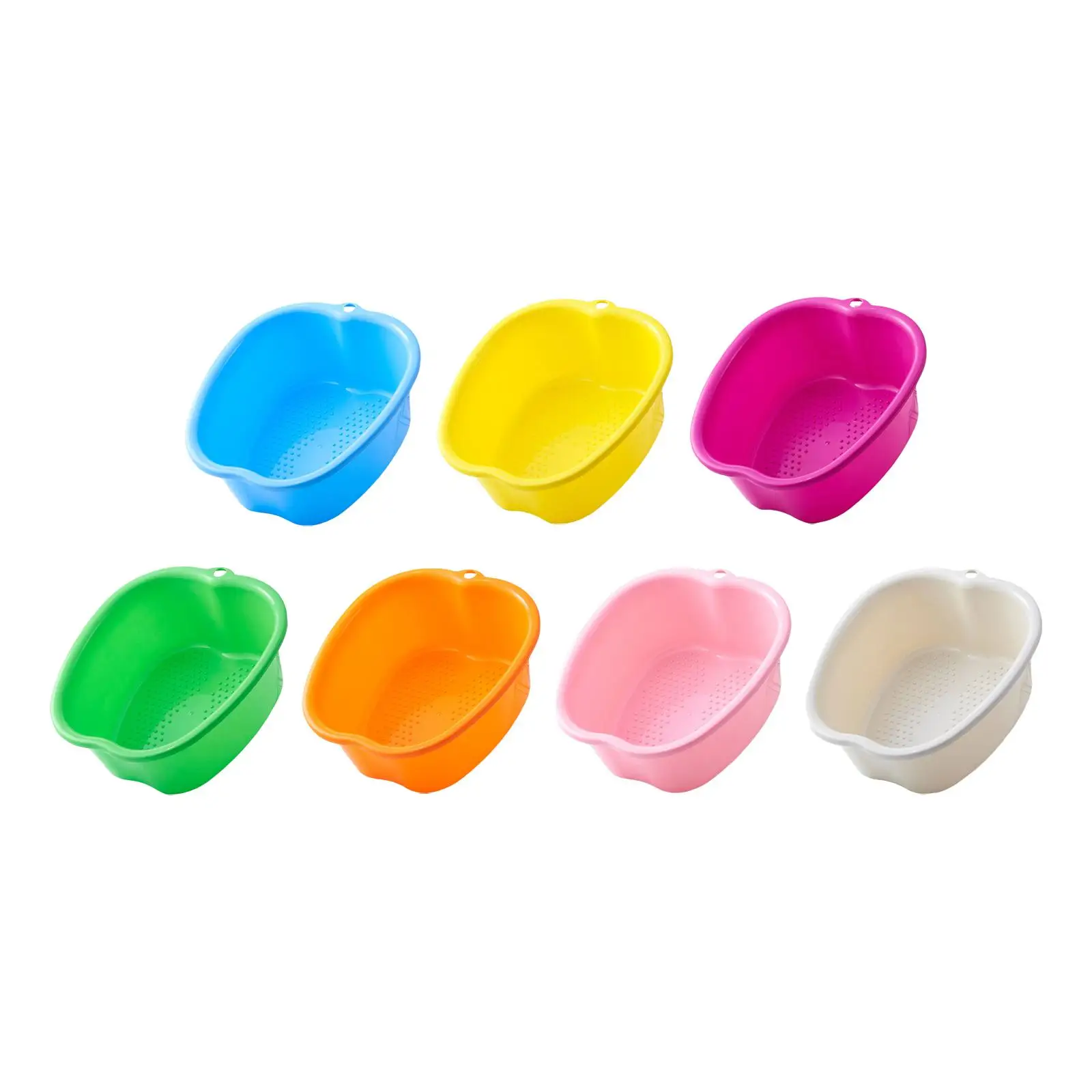 

Ванна для ног прочная Прочная Большая с подвесным отверстием раковина для ног для замачивания ног сухая треснувшая ступня педикюр для ног Отмачивание домашняя спа для ног