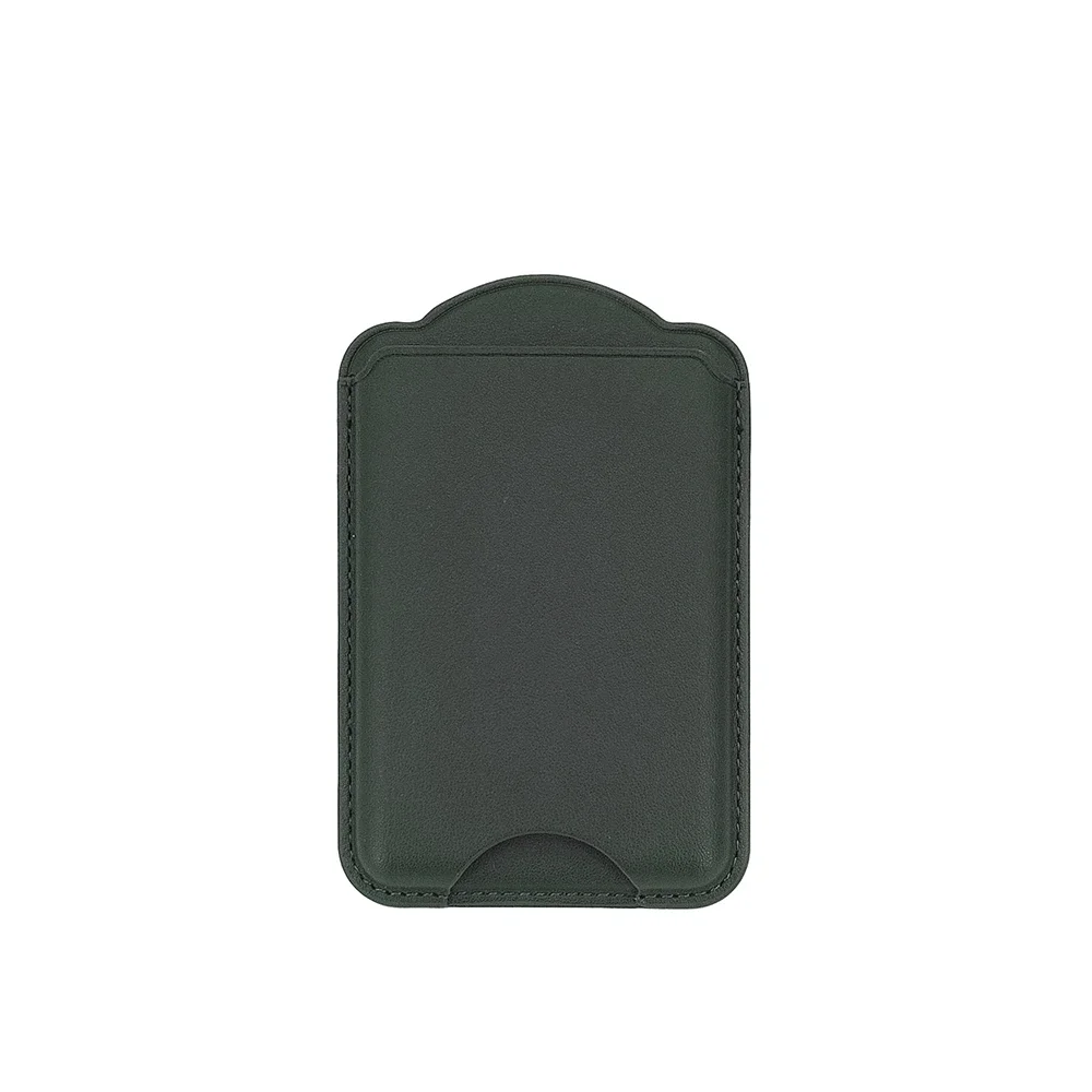 Deluxe Leather Magnetic Wallet Card Holder