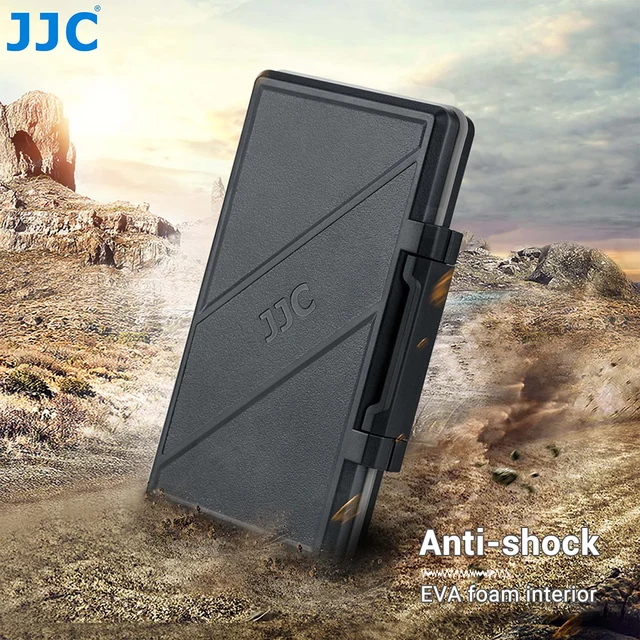 NOUVEAU SSD25K2-JJC – étui étanche pour cartes mémoire, conteneur pour  cartes mémoire SD-MicroSD-Micro SD-TF