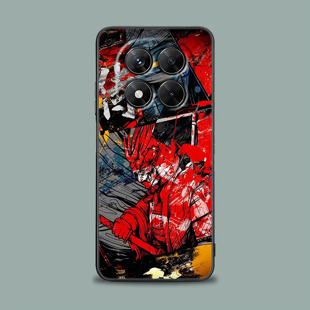 Japanese Art Samurai Ninja Soft Phone Case Cover