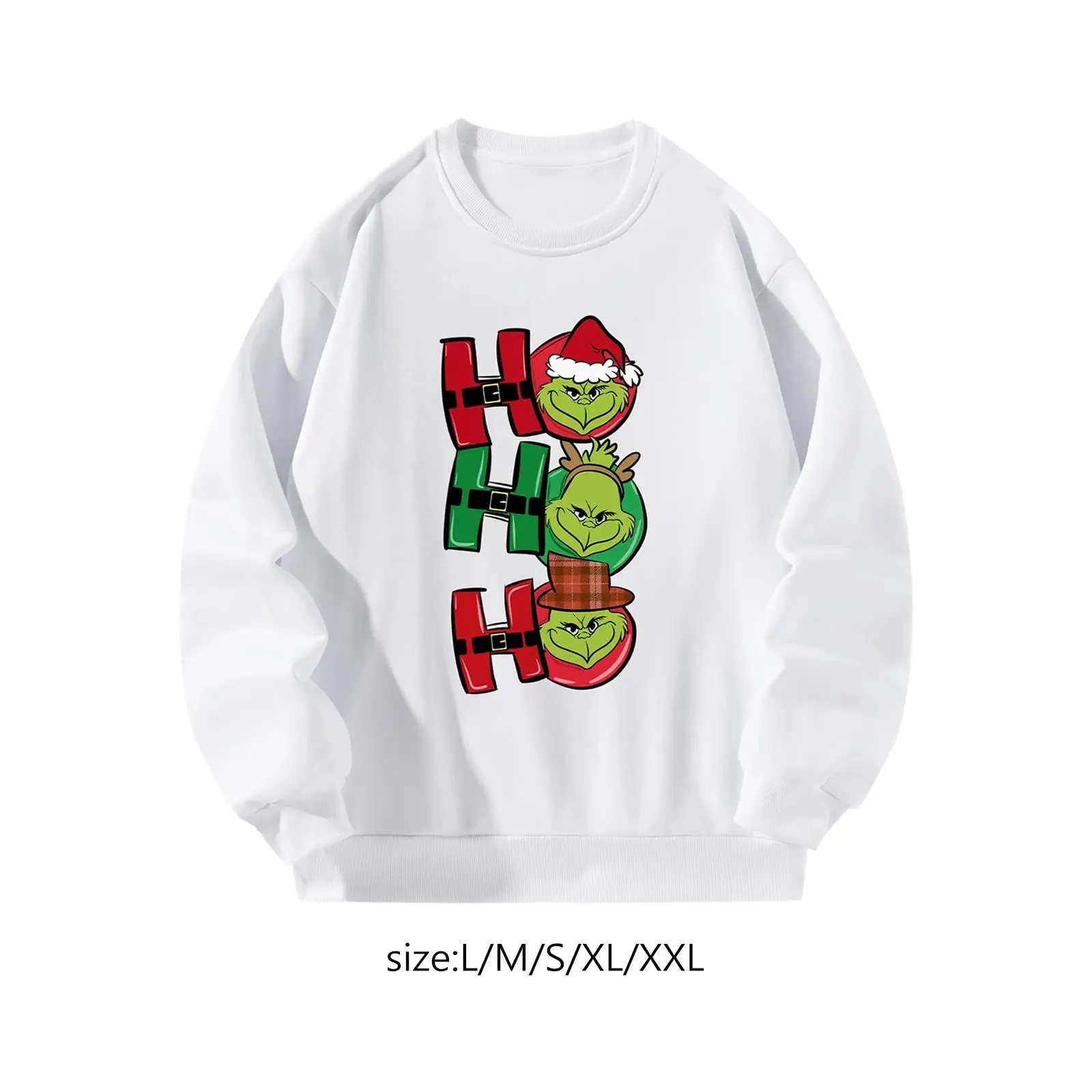 

Pullover No Hood Y2K Crew Neck Activewear Women's Crewneck Sweatshirt Tops Loose for Work Female Male Fall Street Daily Wear