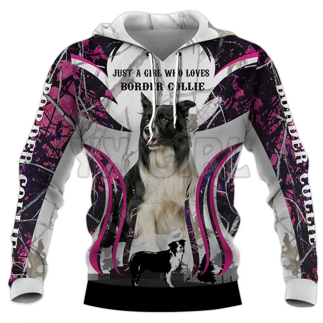 Just A Girl Who Loves Bernese Mountain Dog 3D Printed Hoodies  Unisex Pullovers Funny Dog Hoodie Casual Street Tracksuit
