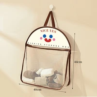 Cute Hanging Storage Mesh Bags Bathroom Bedroom Clothing Storage Bags Laundry Basket Household Organizer Mesh Bag Home Storage 1