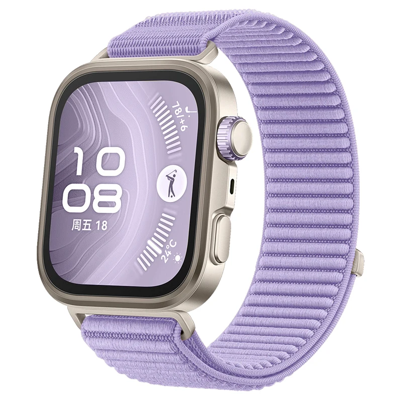 Premium Braided Nylon Loop Strap for Smartwatches - Sporty and Stylish Bracelet Replacement Band