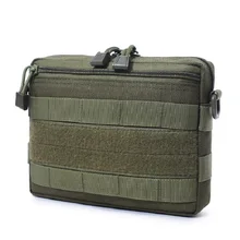 

Tactical Molle EDC Bag Medical EMT Utility Emergency Tool Pouch Medical First Aid Kit Pouch Survival Hunting Accessories Bag