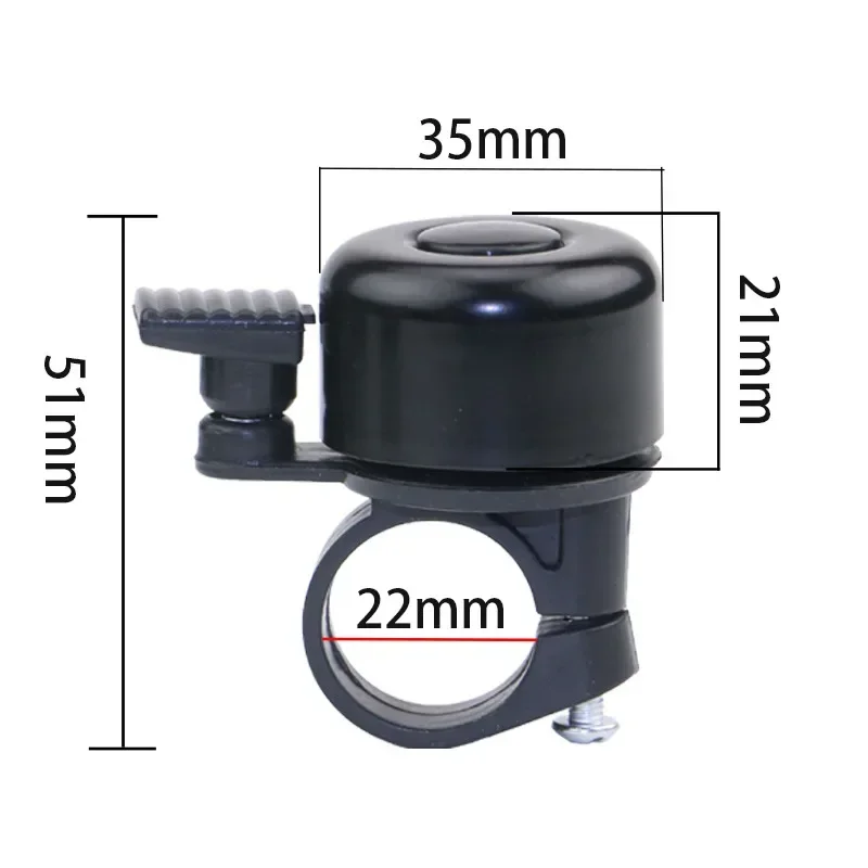 Bicycle Bell Horn Sound Alarm for Safety Cycling Handlebar Bicycle Accessories