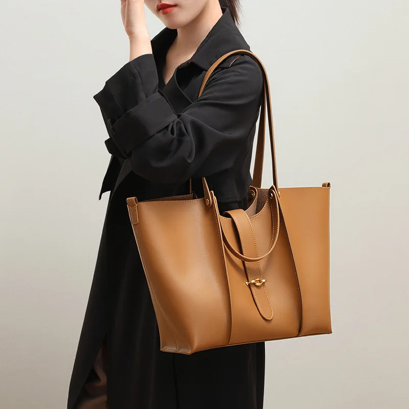 Womens Leather Tote Handbag