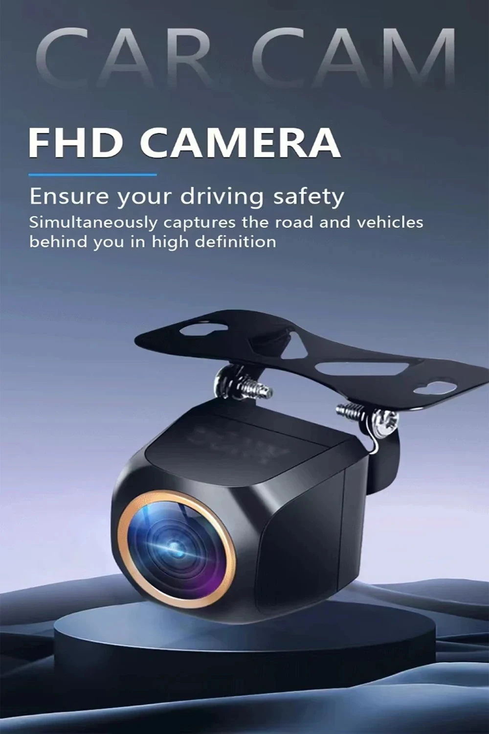 Description Picture 4 of itemAHD 1920x1080P Car Rear View Camera 200° For Fisheye Golden Lens Full HDR Night Vision Vehicle back car reversing Front Camera