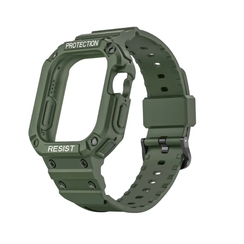 Фото Ремешок силиконовый для Apple Watch 8 Ultra 49 мм iWatch Series 8 Ultra 49 мм №5