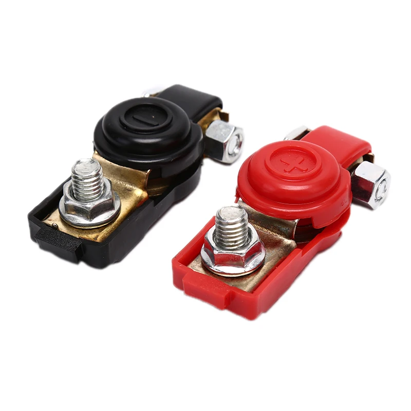 

Car Boat Battery Terminal Connector Top Positive Negative Heavy Duty Universal