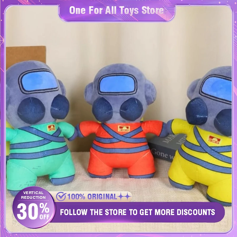 25Cm Sketal Company Peluche Doll Coil Head Doll Hoarding Bugs Peluche Farcito Carino Ornamenti Collezione Desktop Display Regalo Giocattolo