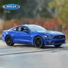 WELLY 1:24 Ford Mustang GT 2015 Muscle Car Alloy Car Model Diecasts & Toy Vehicles Toy Cars Kid Toys For Children Gifts 4