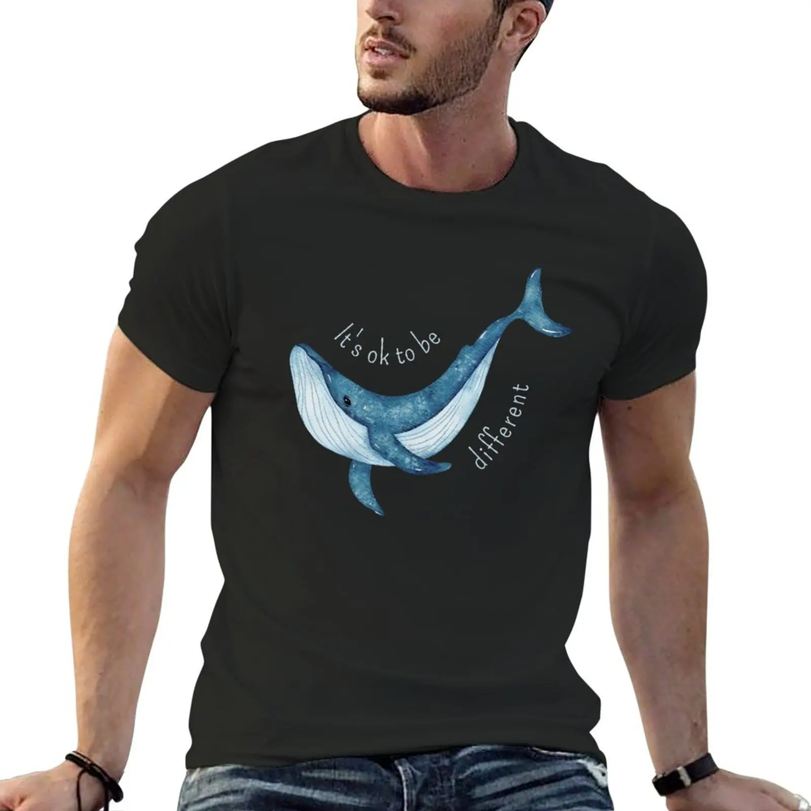 

Extraordinary attorney Woo Whale T-Shirt plus size tops boys animal print slim fit t shirts for men