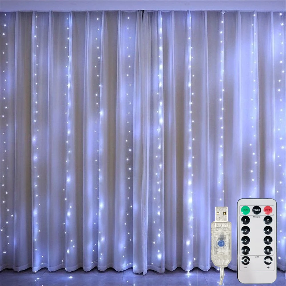 Enchanting LED USB-Powered Fairy Lights with 8 Magical Modes for Home and Celebration Decor