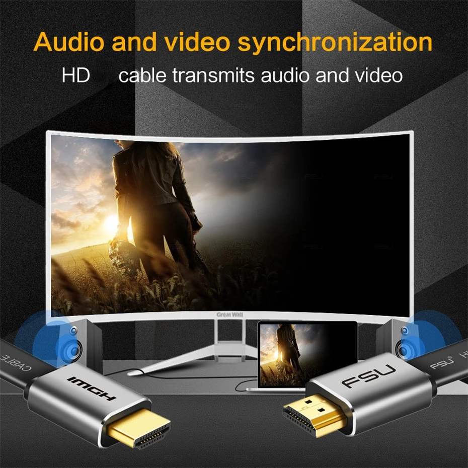 4K 60Hz HDMI To HDMI ̺,  2.0 ݵ HDMI Male to Male  ǻ TV PS3/4  HDTV 1m 2m 3m