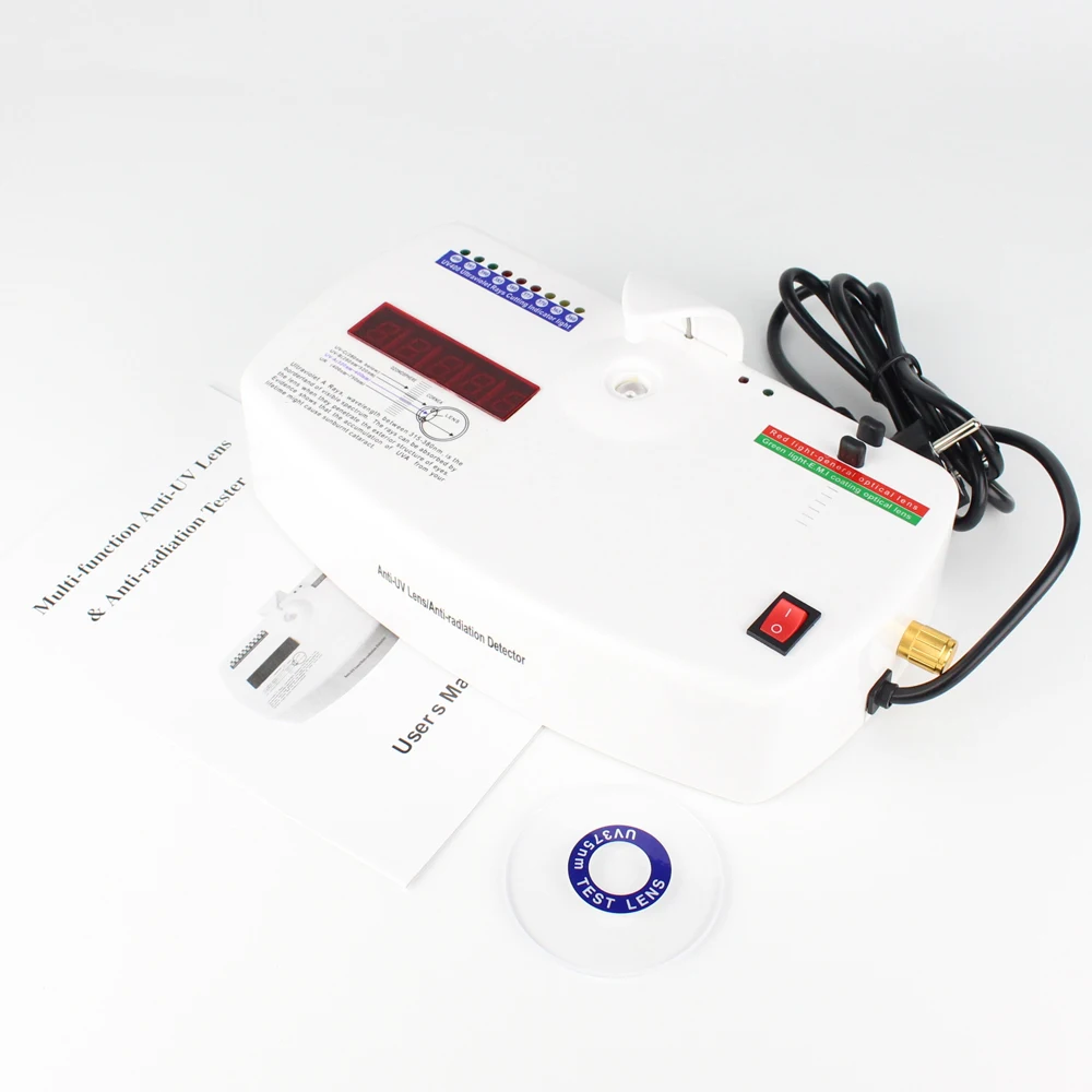 UV400 Lens Tester Anti-Radiation Test Machine Anti-Ultraviolet Eyeglasses Detector