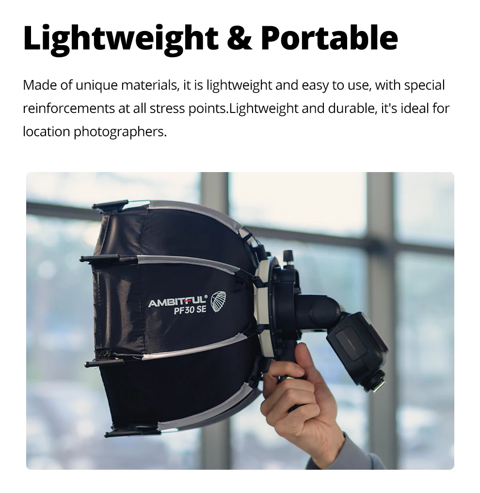 30cm PF30 SE 40cm PF40 SE Camera Flash Mini Softbox Portable Octagon Umbrella So