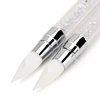 Dual-ended Silicone Sculpture Pen for Nail Art, Easy and Precise Nail Design Tool, 3D Carving Glitter Dotting Brush 5