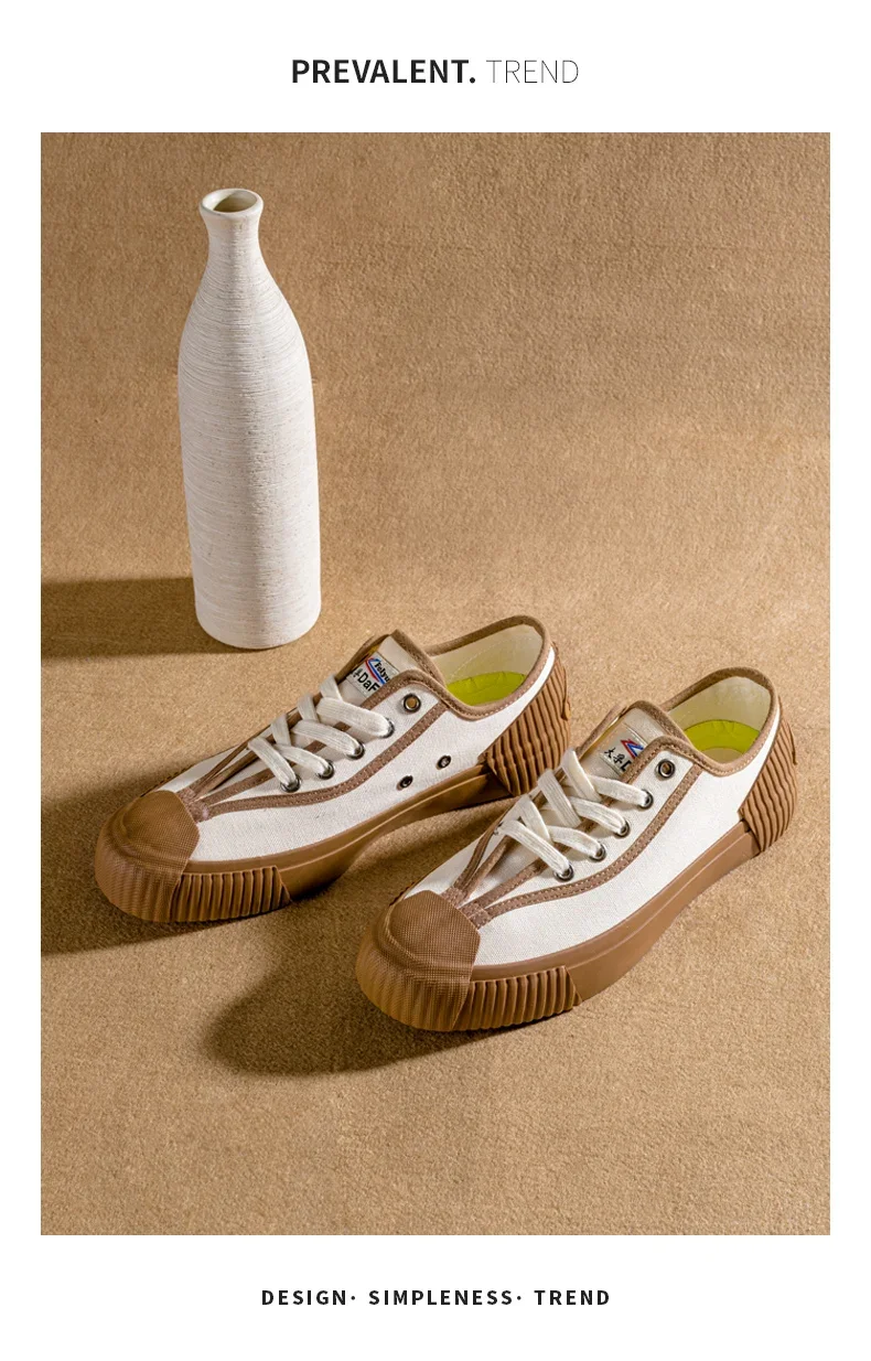 Description Picture 5 of itemDafu Shoes Original Sneakers Classical Shoes Martial Arts Taichi Sneakers Beige Retro Shoes