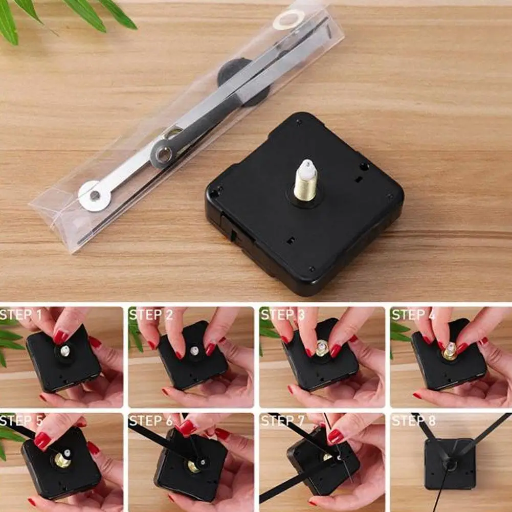Quartz Clock Mechanism DIY Quartz Watch Silent Hanging Wall Clock Movement Repair Parts Needles