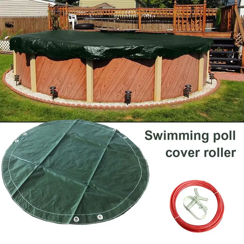 

Swimming Pool 4.2m Diameter High Quality PE Net Multifunctional Round Above-Ground Sun Shade Net Car Cover Net Blanket Cover
