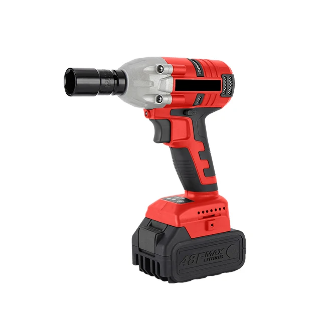 Factory Price 20V 2.0Ah Brushless professional Li-ion Battery cordless power tools Electric Impact Wrench