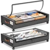 Under Bed Storage with Wheels, 2Pack Under Bed Storage Containers, Under Bed Shoe Storage Organizer,for Clothes, Blankets 1