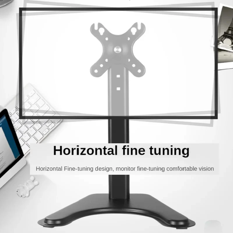 Monitor Bracket Monitor Stand Monitor Shelf Computer Stand Monitor Stand 14~32 Inch Desk Arm Large Base PC Displays Bracket Adjustable Height Mounts LCD LED Desktop VESA Monitor Support