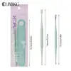 Soft Spiral for Ear Care Ear Wax Cleaning Kit Ear Pick Spoon Beauty Health Silicone Ear Cleaner Double Head Earwax Removal Tool 6