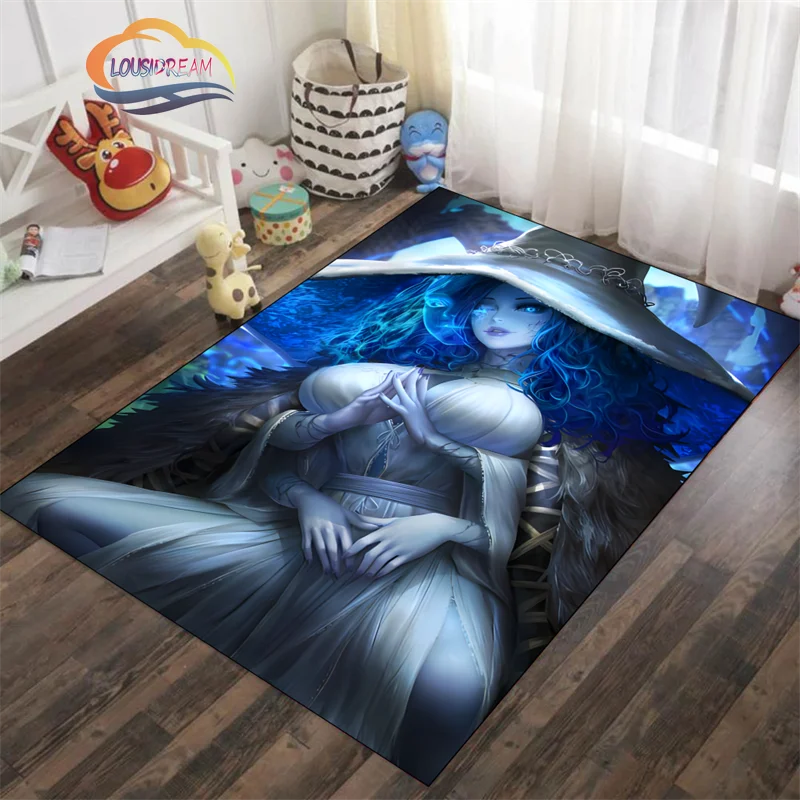 

Новейший Фэнтезийный ковер Elden с рисунком в виде кольца, ковер ranni, плюшевый ковер с рисунком, нескользящий ковер, мягкий игровой коврик, ковр...