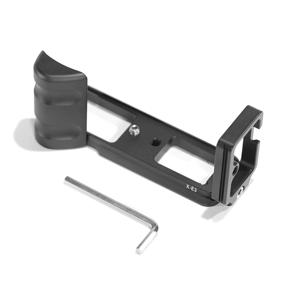 Pixco Metal Quick Release L Plate Bracket Holder Hand Grip Vertical External Suit For Fujifilm X-E3