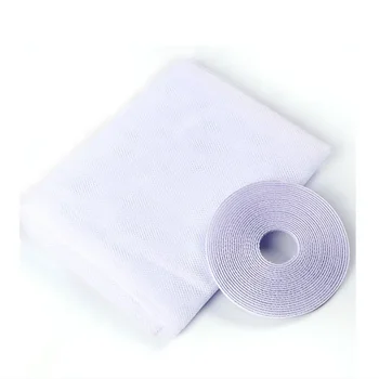 130x150 cm écran porte moustique Anti rideaux Cortinas filets nouvel adhésif fenêtre maille protecteur Bug chambre cuisine insectes 150x200 cm 1