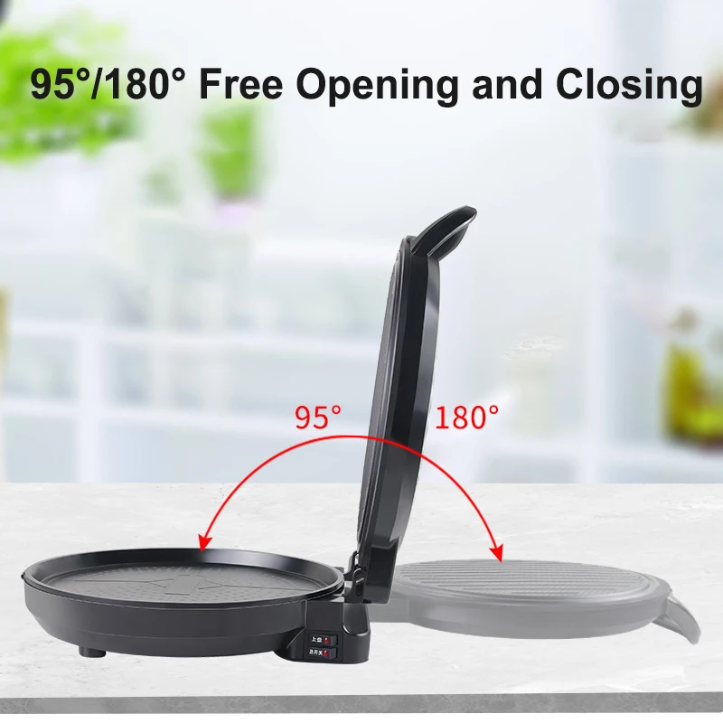Electric crepe maker New Electric Pancake Maker Home Kitchen Multifunctional Electric Pancake Pan Automatic Constant Temperature Pan