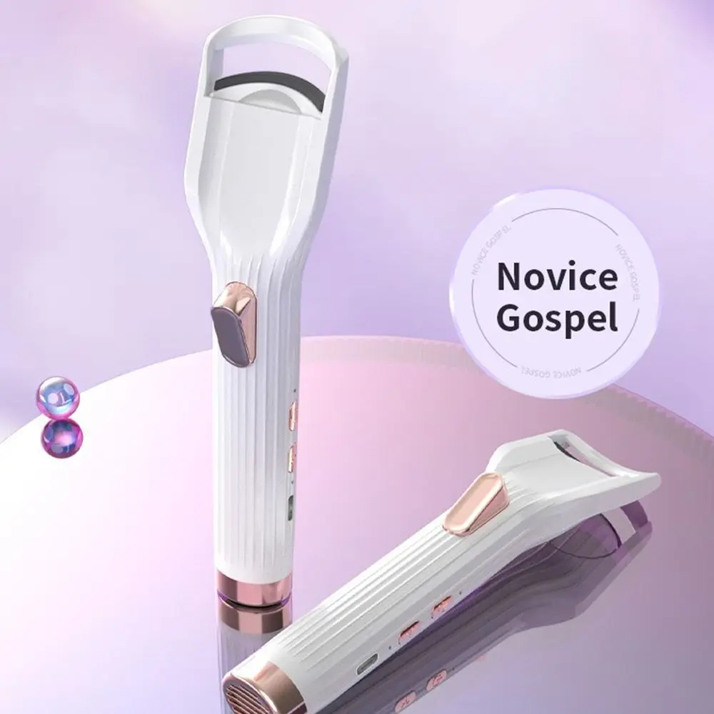 2 in 1 전기 속눈썹 컬러 충전식 화상 방지 보호 기능이 있는 열선 속눈썹 컬러 빠른 가열, 오래 지속되는 컬링