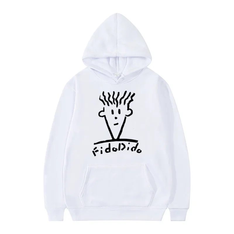 Autumn and Winter Casual Fashion Hooded Sweatshirt Men's Hooded Sweatshirt Fido Dido Popular Drink Print Streetwear Clothes 4