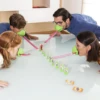 Frog Mouth Tongue Out Board Game Lizard Mask Parent Child Blowing Fun Board Game Puzzle Game Prop 6