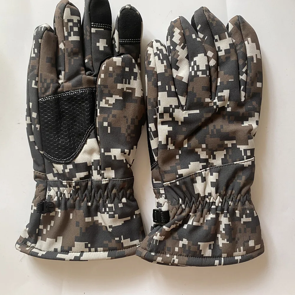 Winter Hunting Gloves Warm Anti-slip Fishing Gloves Waterproof Touch Screen Skiing Camping