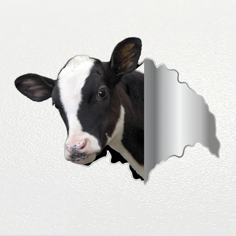 

S62247# Car Sticker Cow Animal Waterproof Vinyl Decal Car Accessories Decor Pegatinas Para Coche
