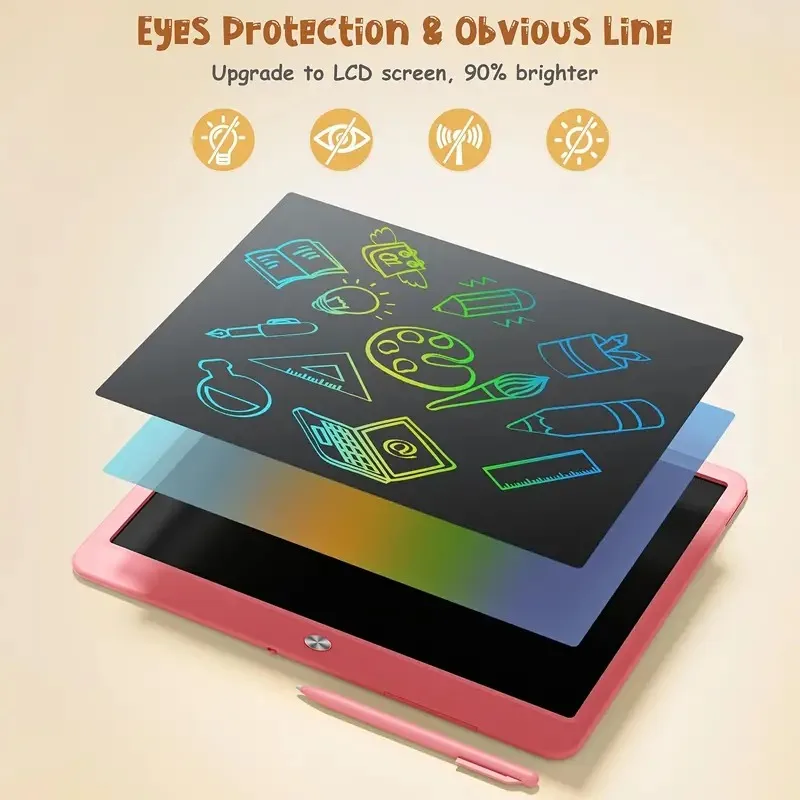 LCD Writing Tablet Drawing Board Kids Graffiti Sketchpad Toys Handwriting Blackboard Magic Drawing Board Toy Gift 15/10/8.5inch