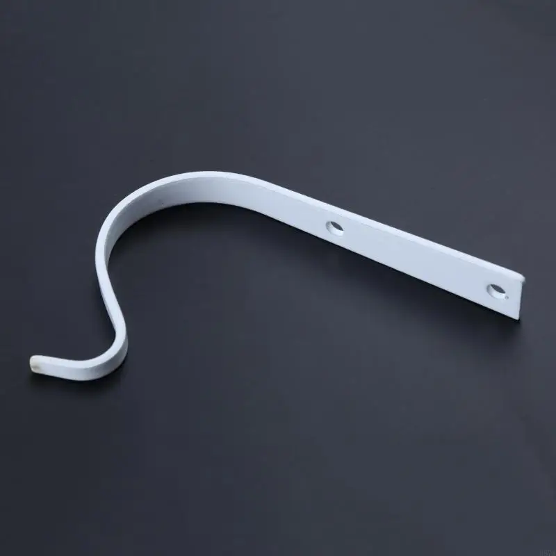 367A Outdoor Hanging Plants Bracket, Plant Hanger Indoor Bird Feeder Hangers Hook Heavy Duty Wrought Cast Iron Wall Fence