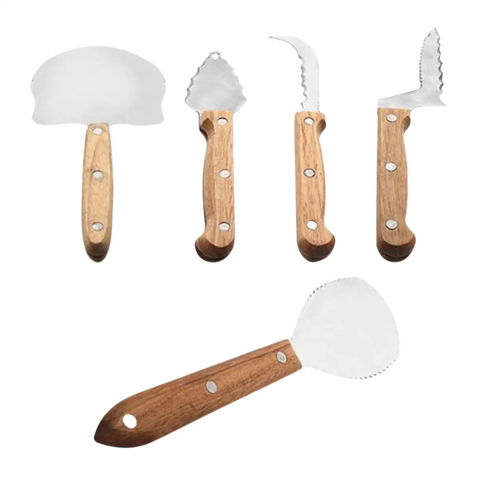 

5x Halloween Pumpkin Carving Tools Kit Pumpkin Carver Kit Sculpting Carving Cutter Knife for Holiday, Halloween Decorations