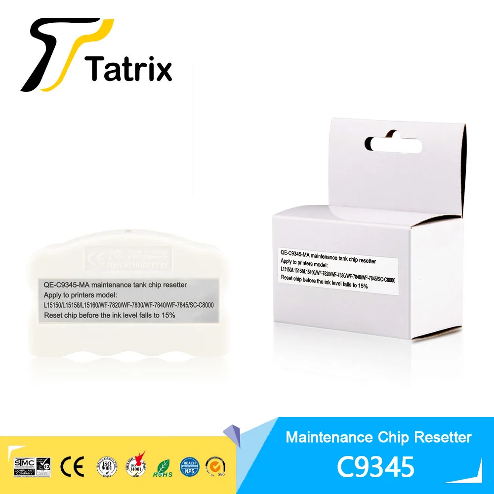 

C9345 Maintenance Resetter For Epson WF-7820 7830 7840 4830 4820 3820 L15150 L15160 L15158 L15168 L6578 ET-16150 5880 16650