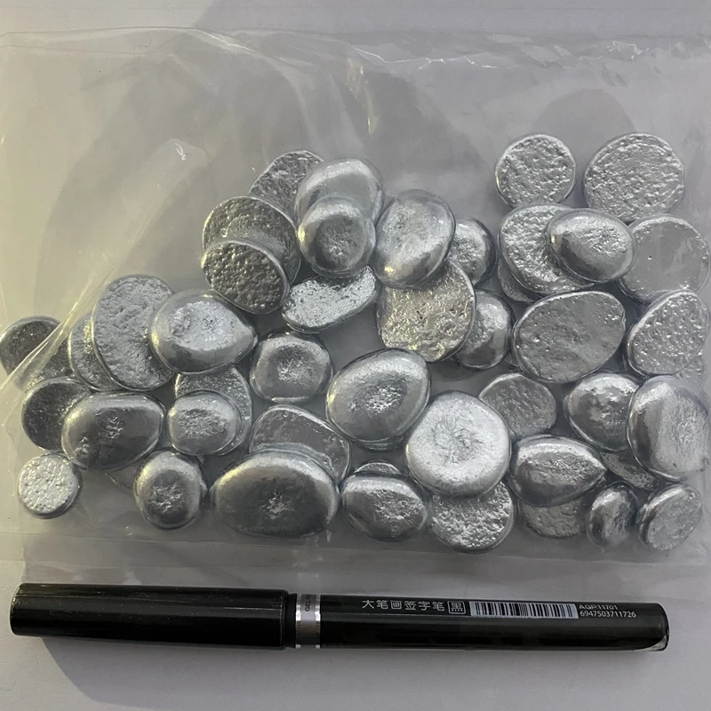 

Zinc High Purity Zn Ingot Round Bar Anode Electroplating 100g